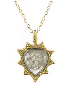 Barry Kronen's Unique Diamond Heart Pendant