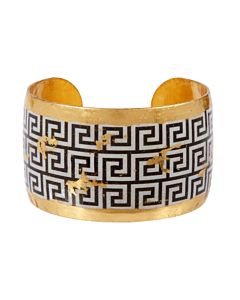Greek Key Cuff Bracelet